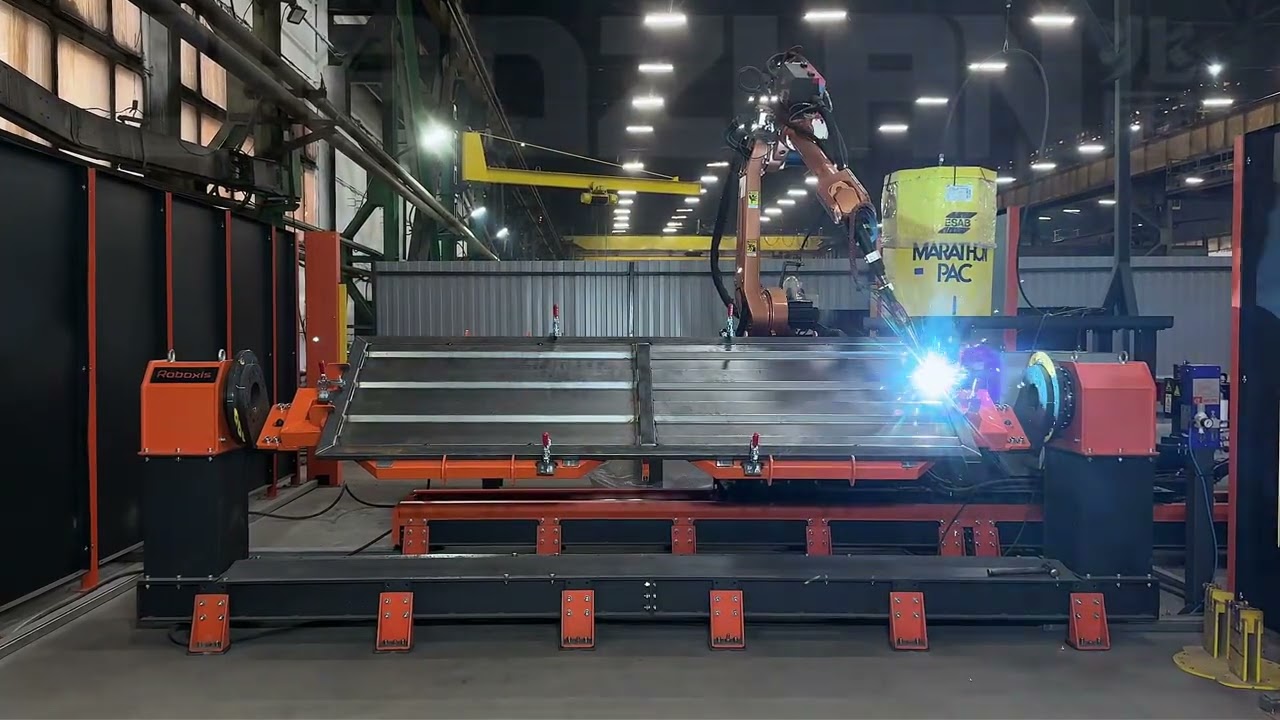 The second episode of this week is the welding video about industrial robots. Please have a look!