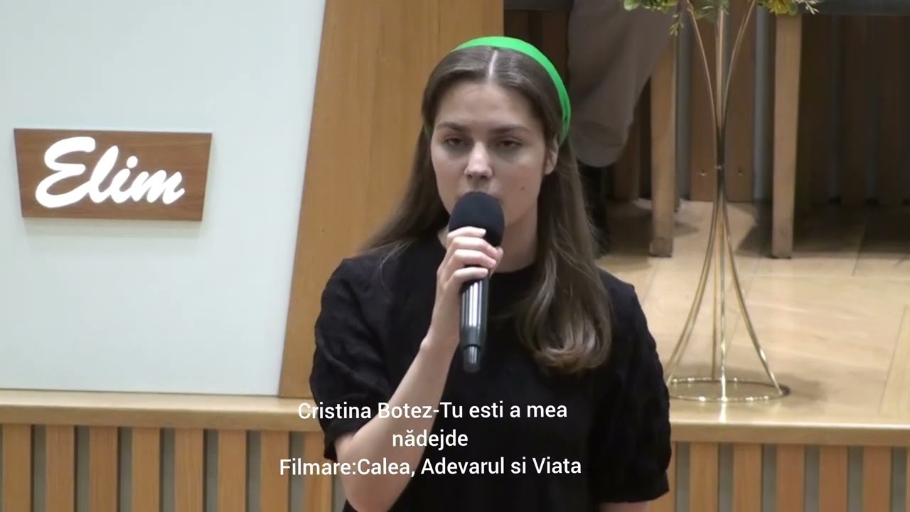 Cristina Botez-Tu esti a mea nădejde
