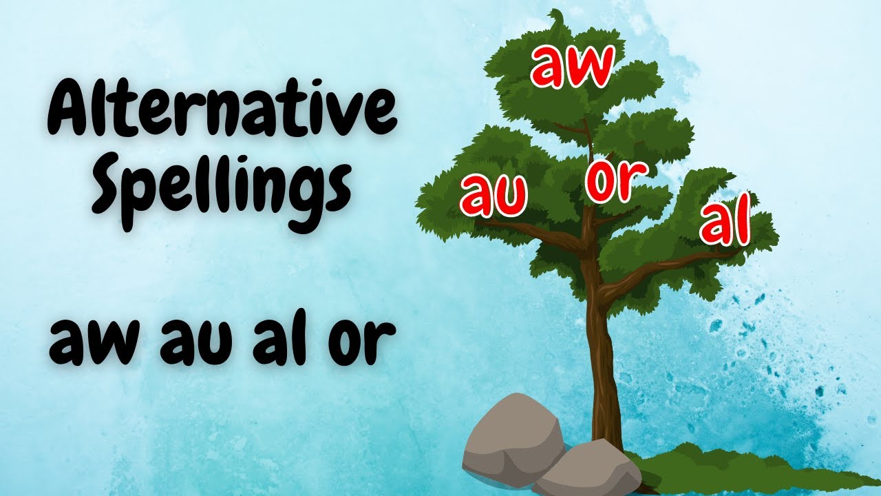 Альтернативные варианты написания AW/AU и AL, а также бесплатные рабочие листы