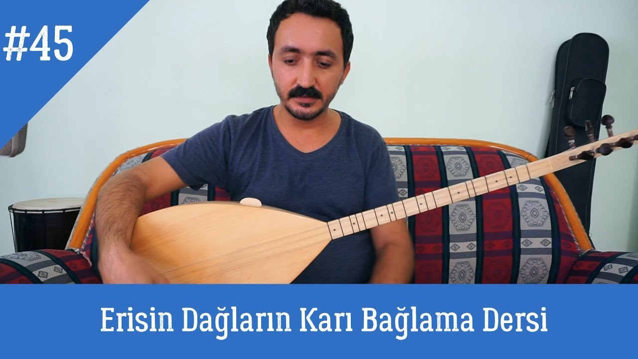 Ders 45/2 Erisin Dağların Karı Solfej (Bağlama Dersi)