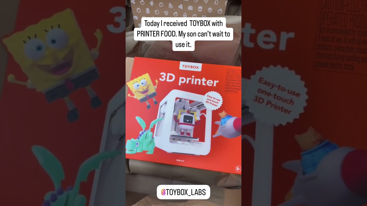 Toybox 3D Printer Alpha 2 Bundle Delivery!