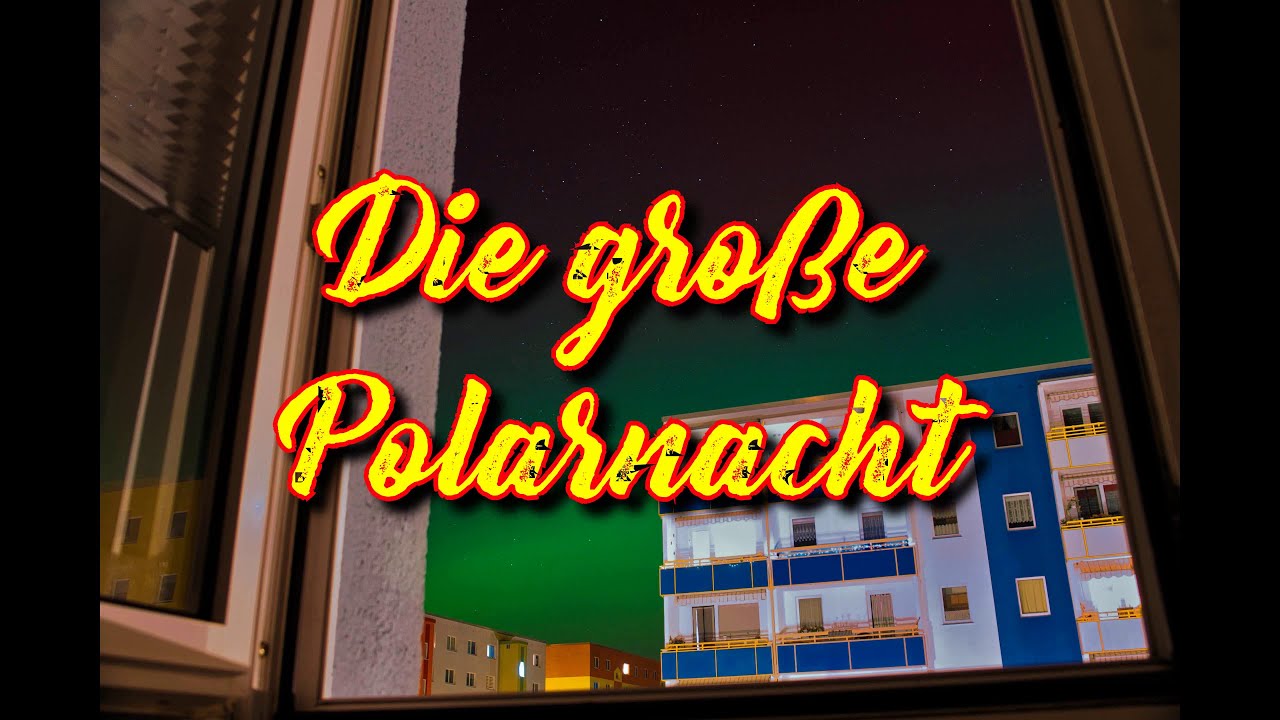 Polarlicht über Insel Rügen  -  en1129