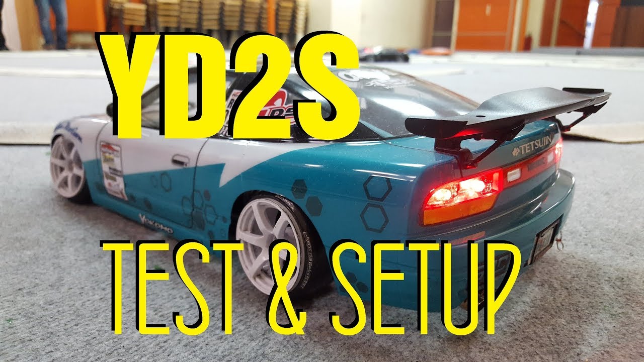 【RC RWD DRIFT】YD2S Yeah Racing - TEST & SETUP