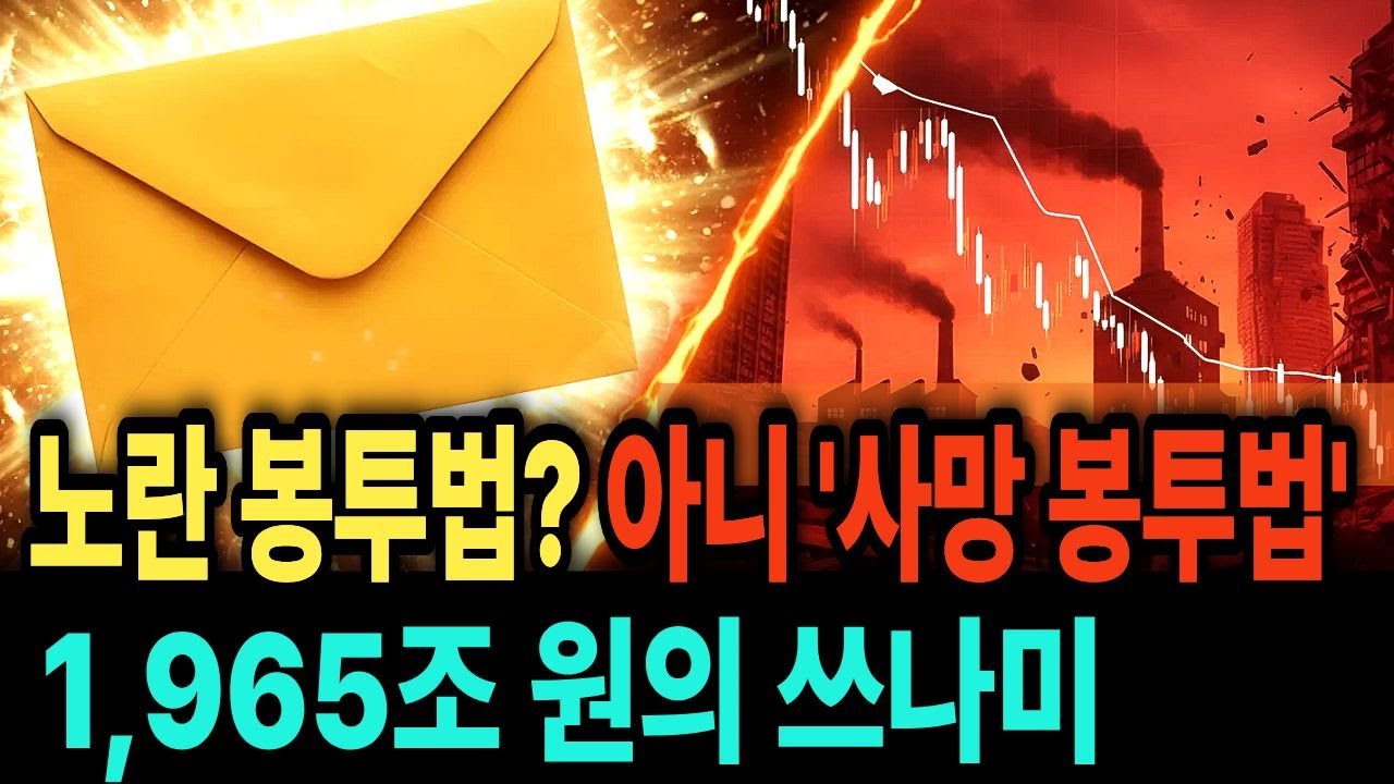 노란봉투법 개정안의 진실 1,965조 기업 부채, 삼성 현대가 한국을 버린다면 19만개의 일자리는?
