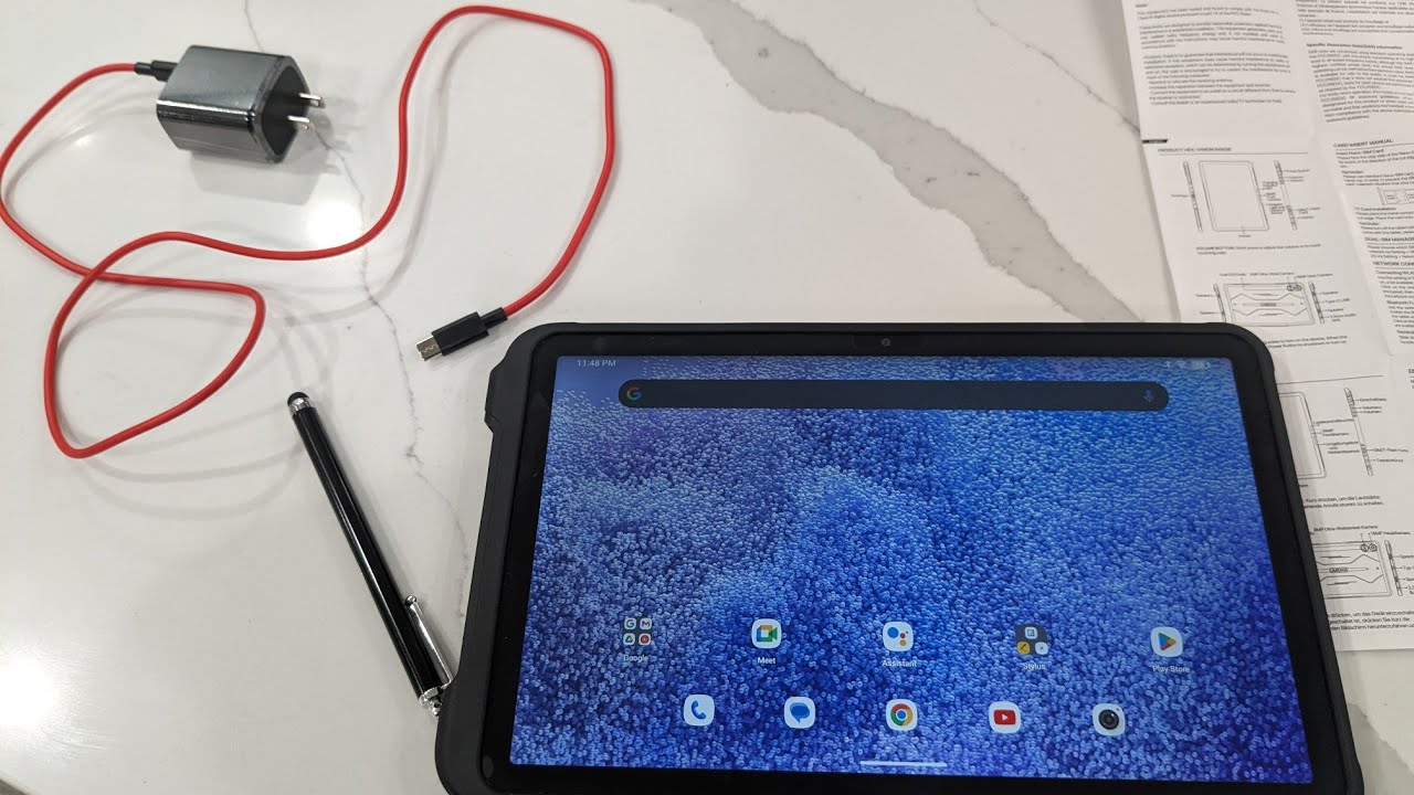 Umidigi Active T1 M209 Rugged Android Tablet Unboxing and Review