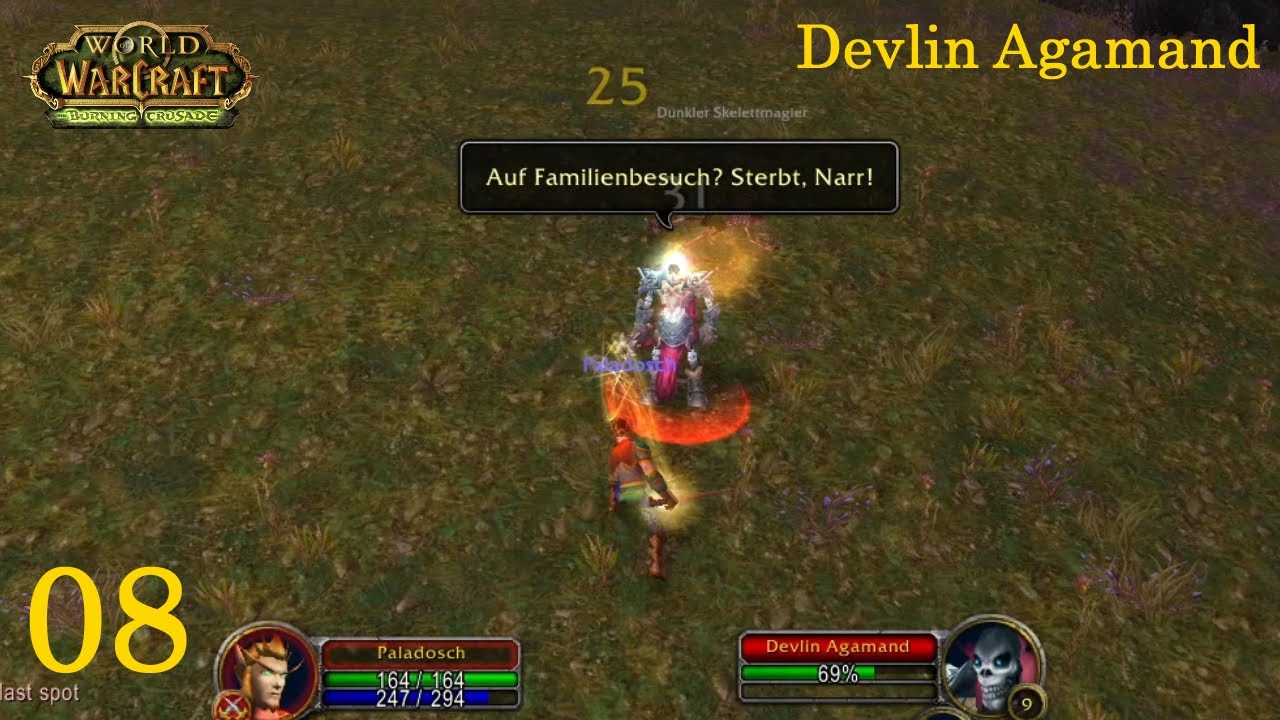 WoW TBC Paladin ⚔️ 08 "Devlin Agamand ✅😁" Let's Play Deutsch 