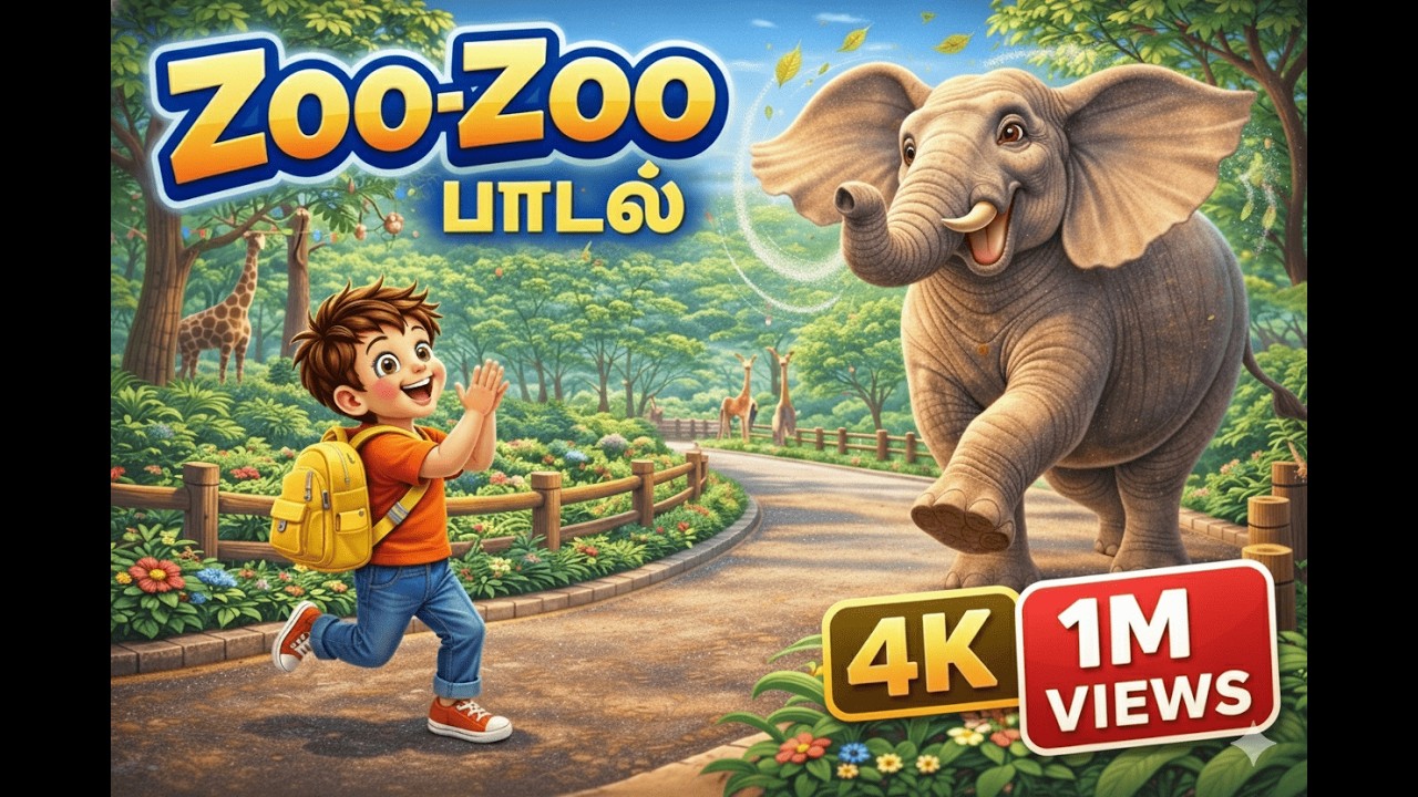 Zoo Zoo பாடல் | Kids song | Peppy Peanut