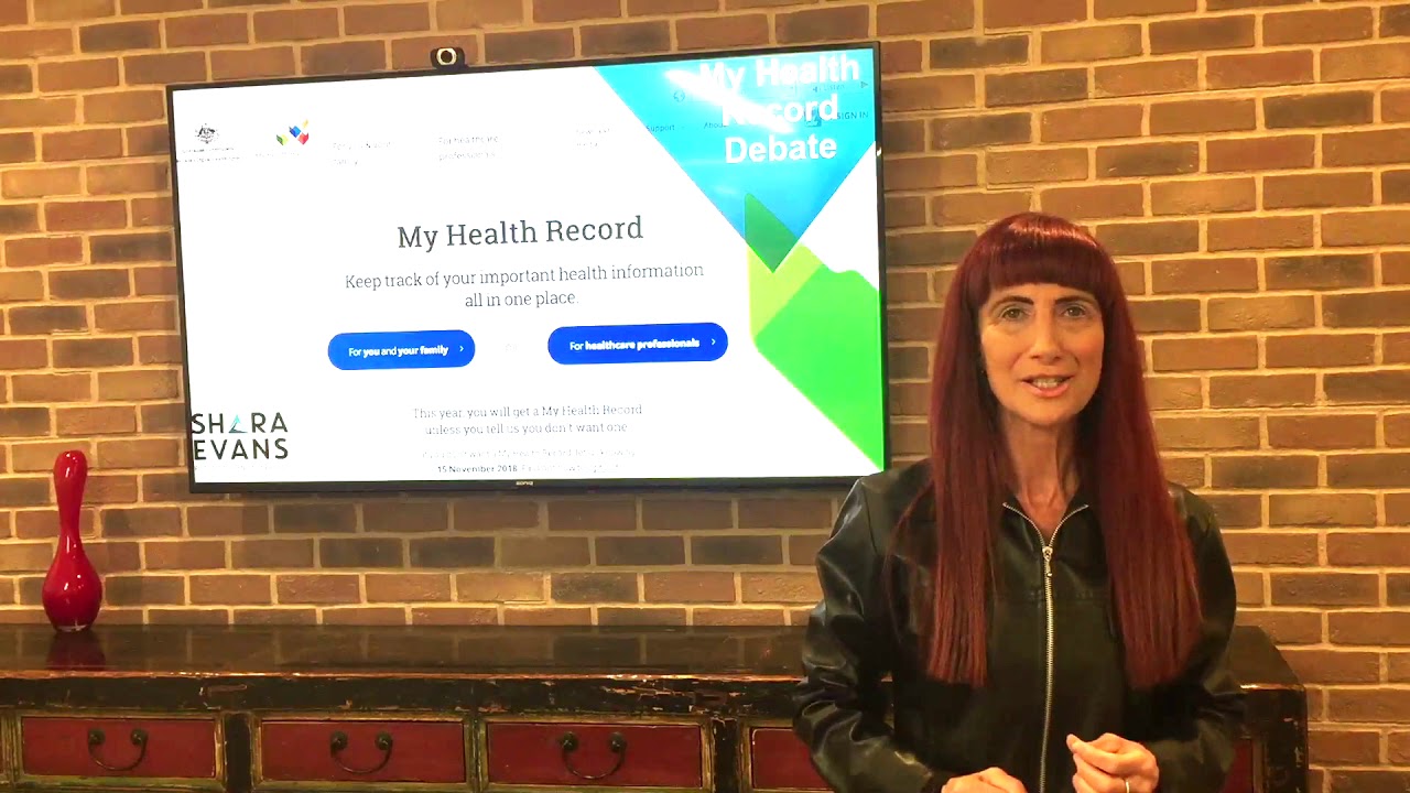 Futurist Shara Evans | The Australian MyHealth Record
