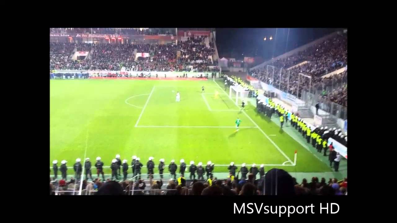 RW Essen - MSV Duisburg Niederrheinpokal 2014 *inkl. Pyro, Choreo uvm!