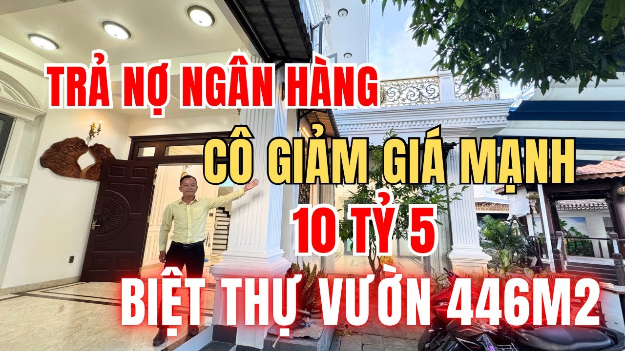 [ Đã Bán ] Cô cần tiền nên hạ giá bán Biệt Thự nhà vườn mặt tiền rộng đến 16,9m | Bán nhà Nha Trang