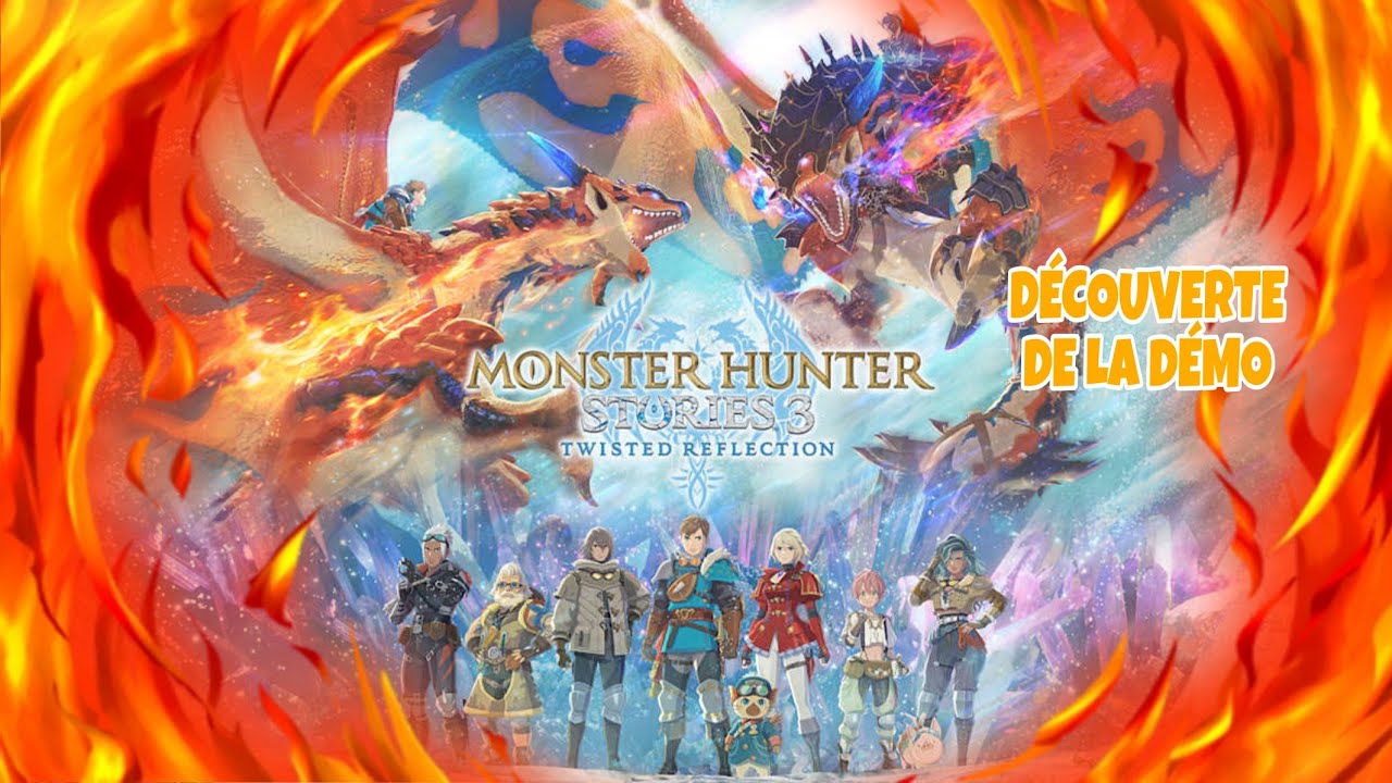 MONSTER HUNTER STORIES 3: TWISTED REFLECTION - Démo Gameplay Découverte FR