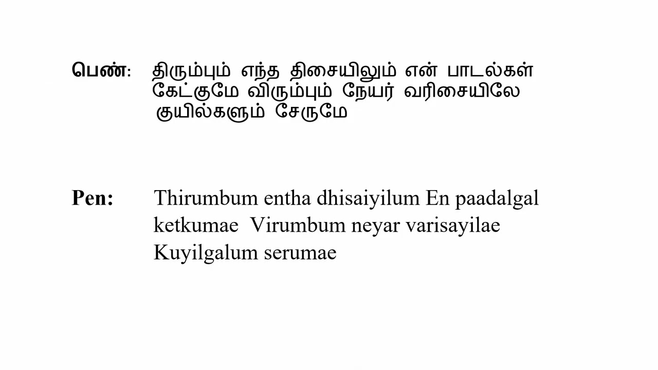 Vaanam Paadiyin Vaalvile Sooryothayam Karaoke