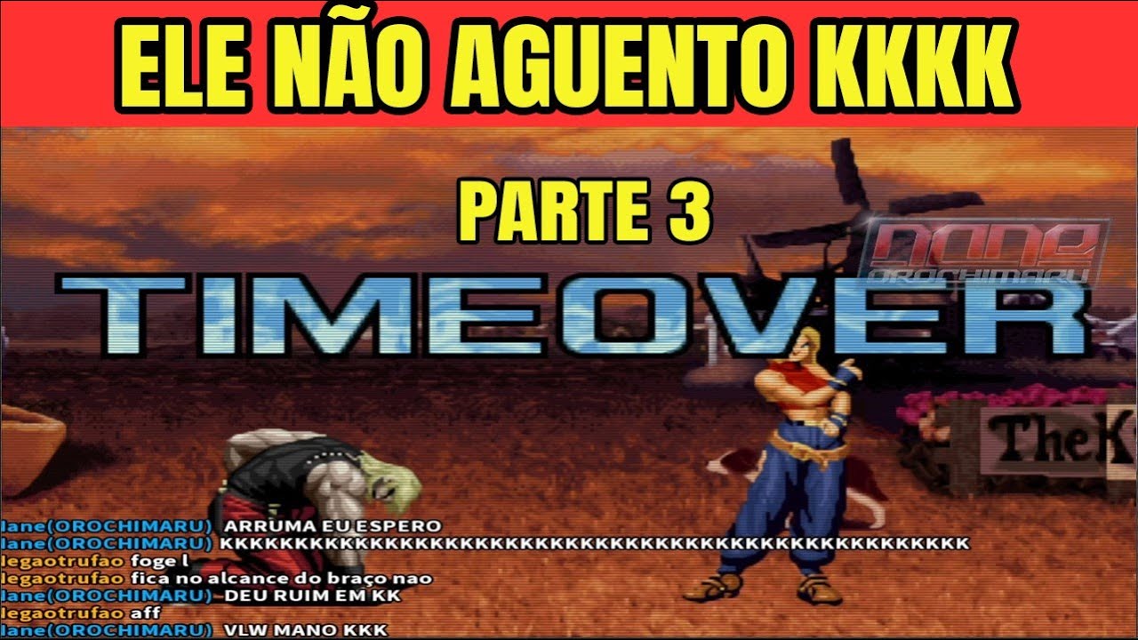 ►KOF 2002 PLUS►COMO HUMILHAR UM RUGALEIRO ENTROU EM DESESPERO KKKKKKKKKKKKKKKK