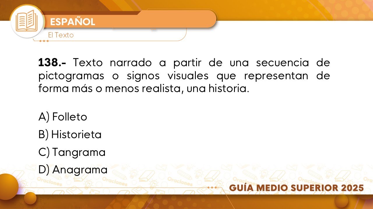 Guía IPN medio superior 2025 | Matemáticas | Pregunta No.138
