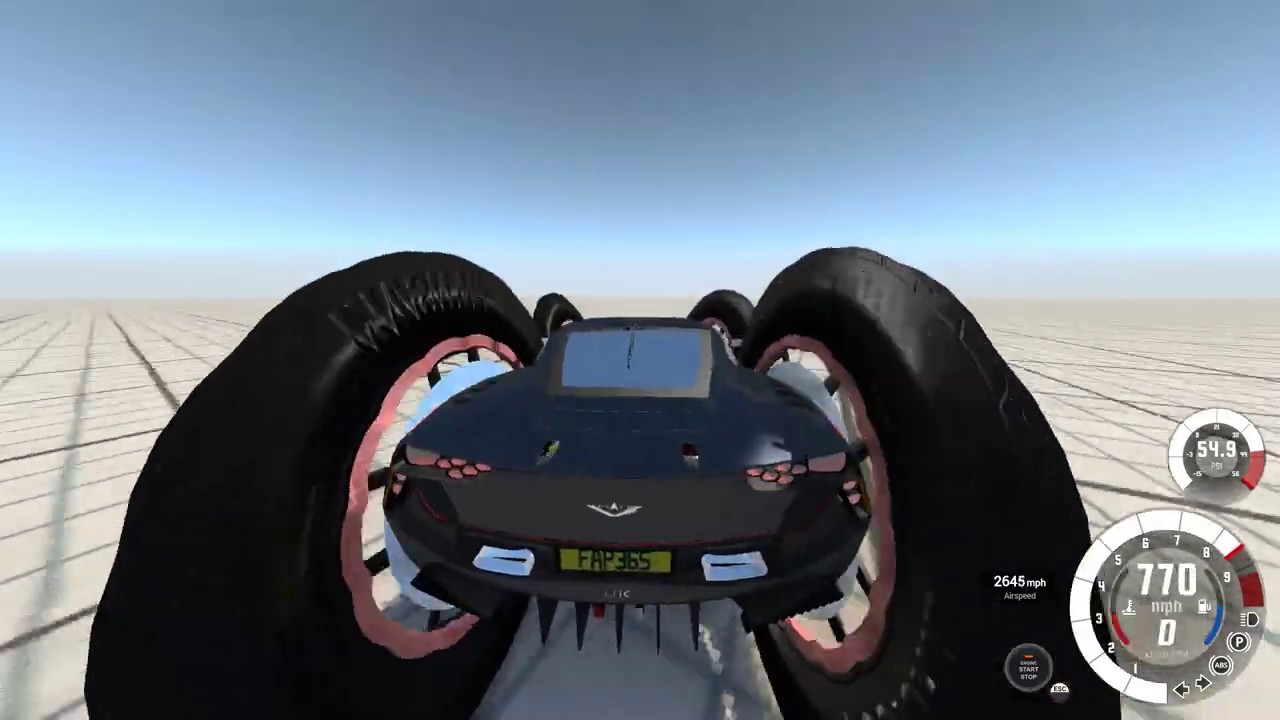 BeamNG drive 3000+MPH Deo Volente RAW FOOTAGE