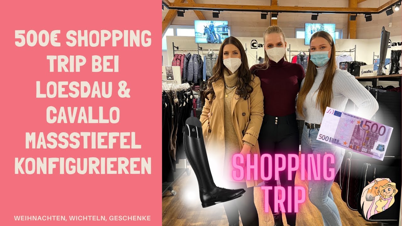 Ich verschenke einen 500€ Shopping Trip und ein paar Maßstiefel 💸 | Anja Fee