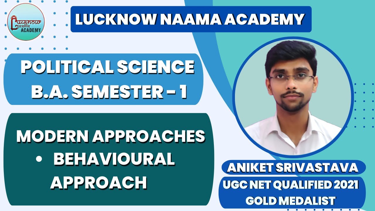 Behavioural Approach to the Study of Political Science | Explained