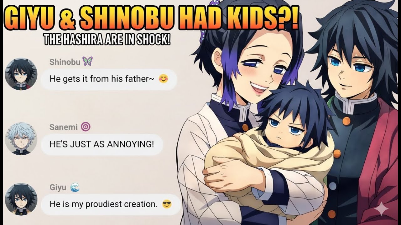 if Giyu and Shinobu had CHILDREN? Demon Slayer Discord Chats
