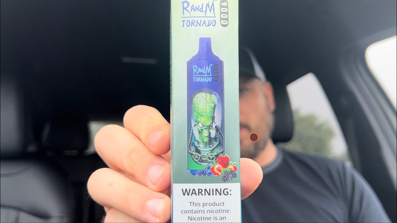 RandM Tornado (9000 Puffs)- Mr Blue *21 & Up*