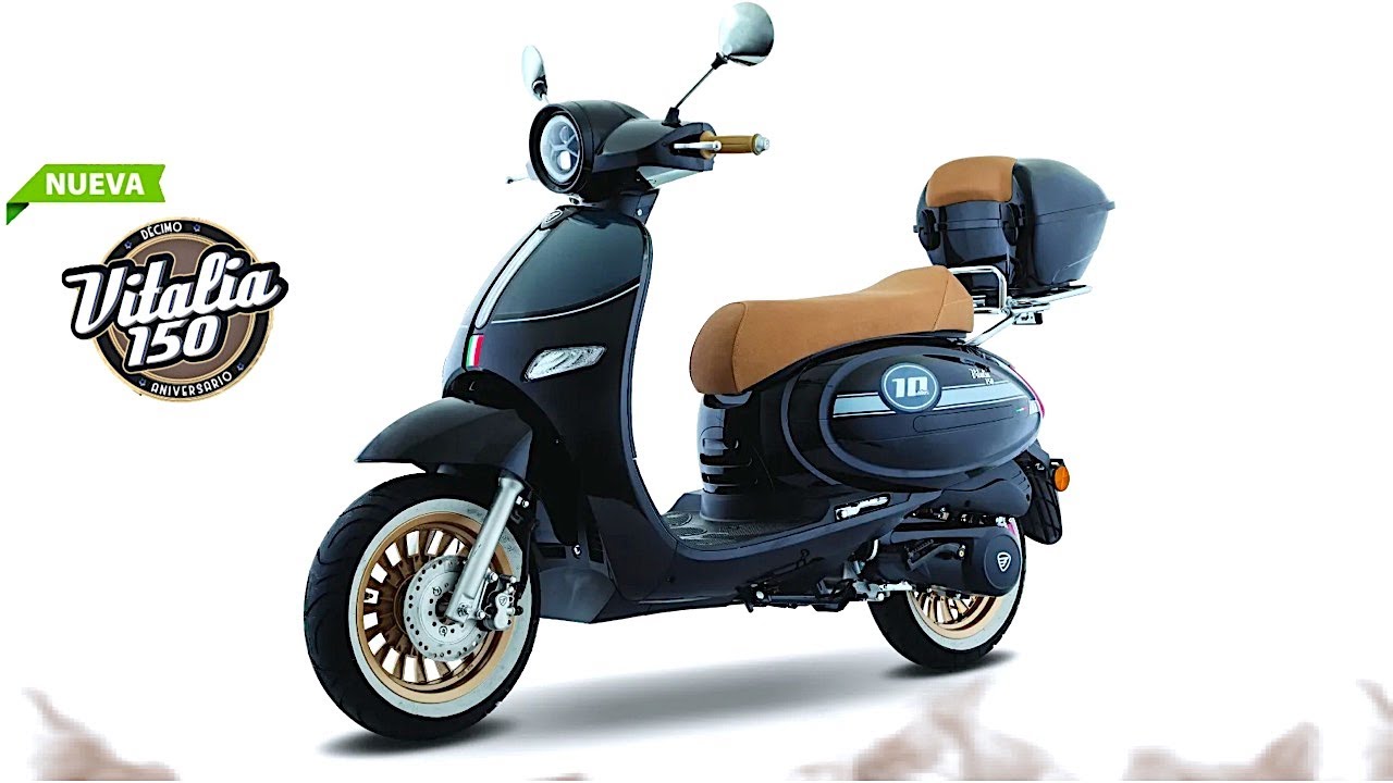 Nueva Vitalia 150 negro (2024) Una CL&Aacute;SICA MODERNA