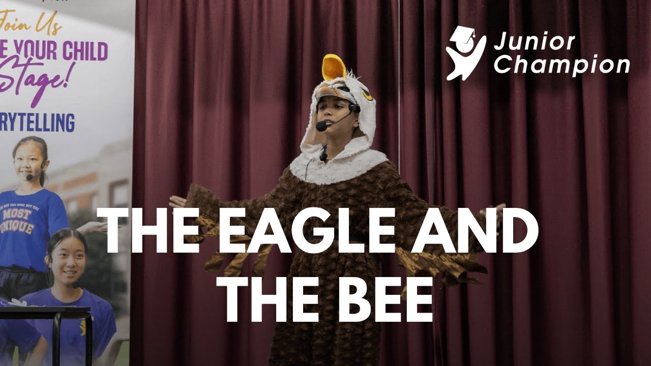 Sanjev Eden AL Kiran Kumar - The Eagle and The Bee | Year 4 Finals | Junior Champion Storytelling