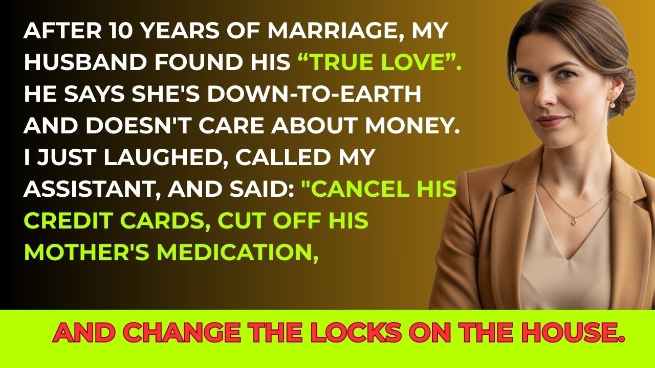 After 10 Years, My Husband Found 'True Love' & Wants A Divorce I Laughed & Called My Assistant...