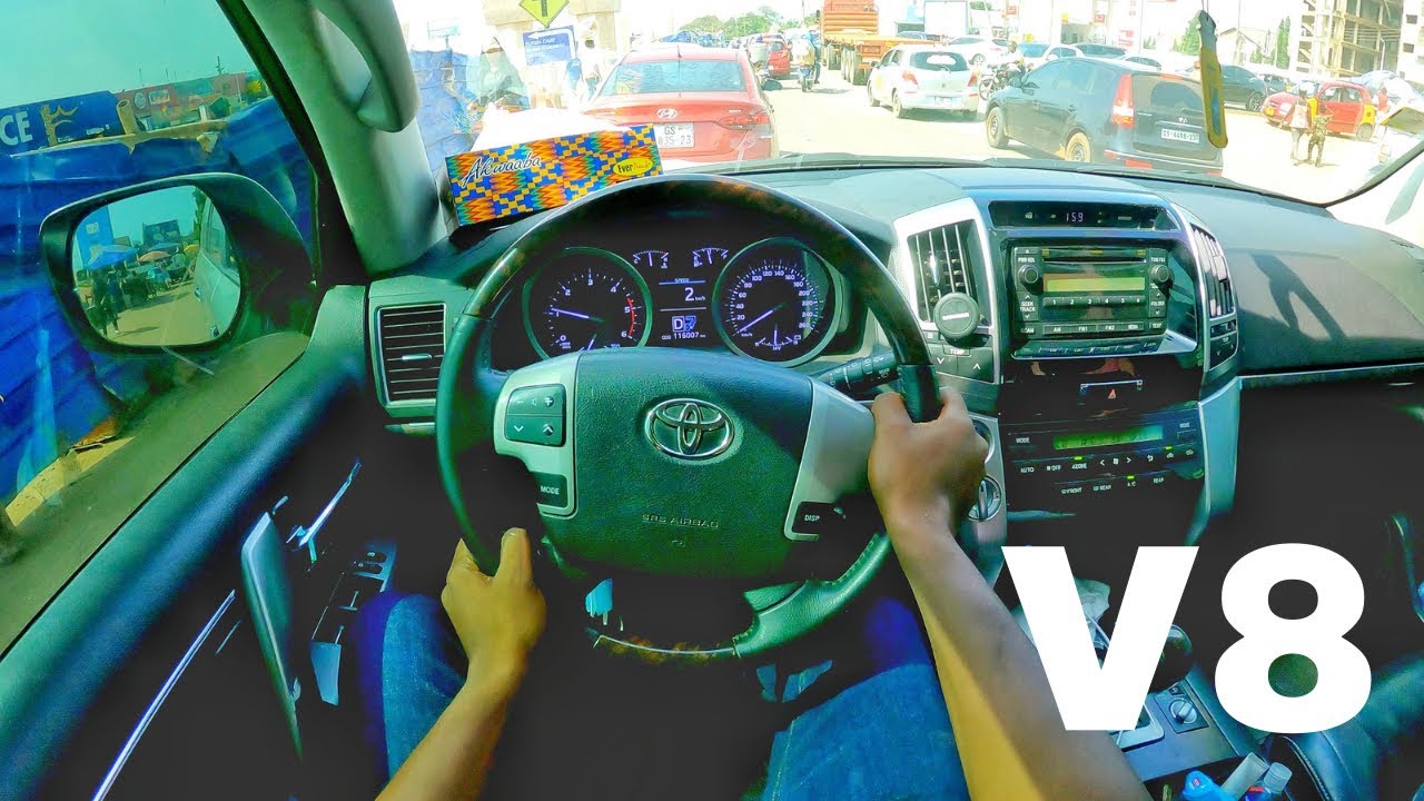 Unleashing the Beast: Toyota Land Cruiser VX 4.5L V8 - POV DRIVE