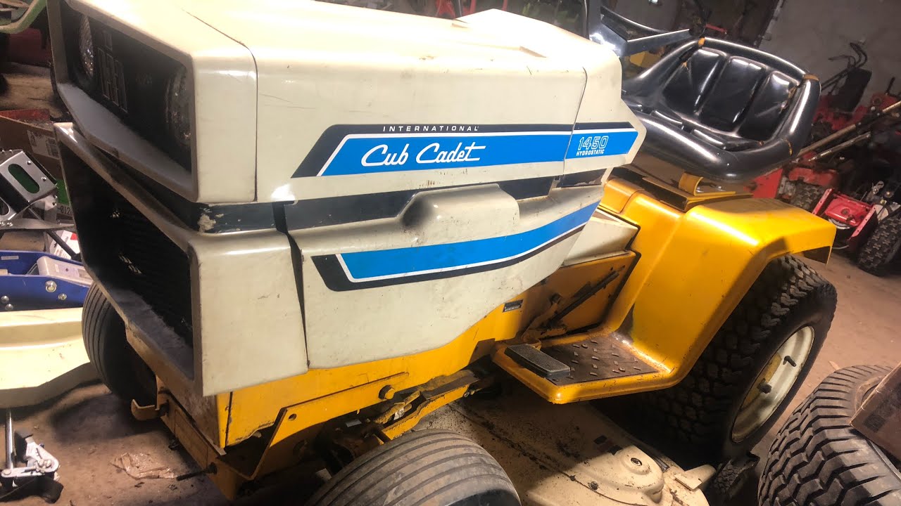 Cub Cadet 1450 pt1 will it run!??