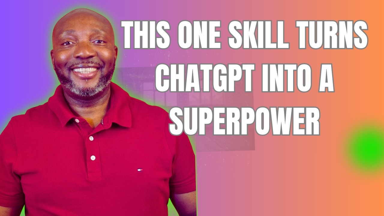 This One Skill Turns ChatGPT into a Superpower