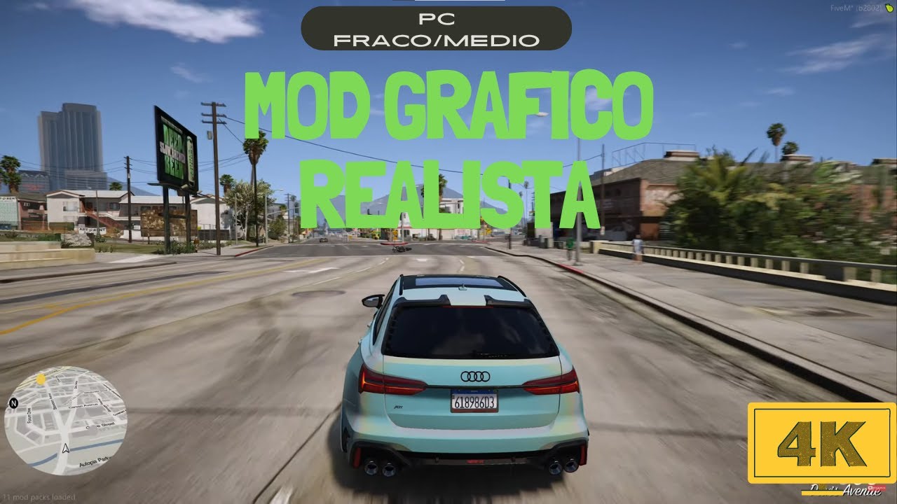 MOD GRAFICO PARA RP REALISTA PARA PC FRACO/MEDIO