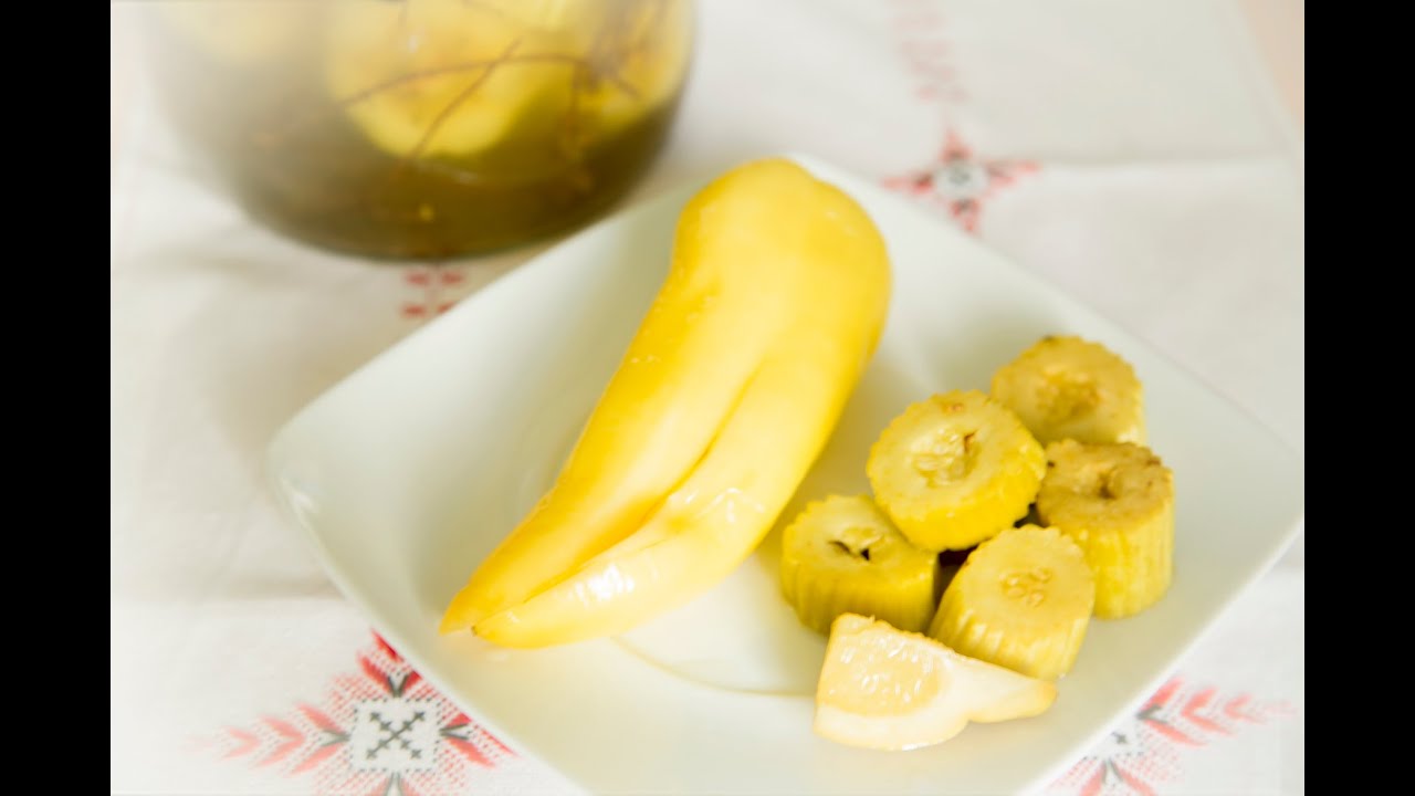 Cómo hacer Pimientos en salmuera. RECETA PIMIENTOS ENCURTIDOS CASEROS.. 🍆🍅