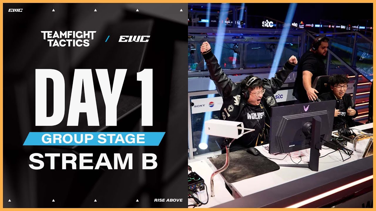Teamfight Tactics at EWC 25 - Day 1 -  Group Stage - Stream B