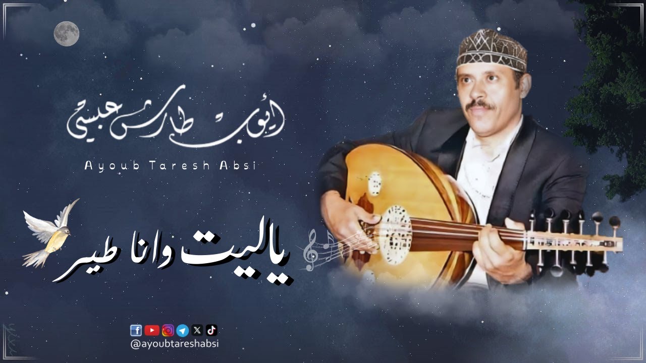 ايوب طارش | الباله - ياليت وانا طير ما يحمل مرور - تسجيل حفلة بدقة عالية