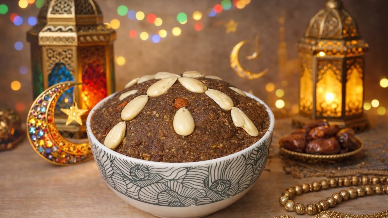  سلو صحي بمناسبة شهر الرحمة بمكون متميز و  سحري Healthy Sellu for Ramadan