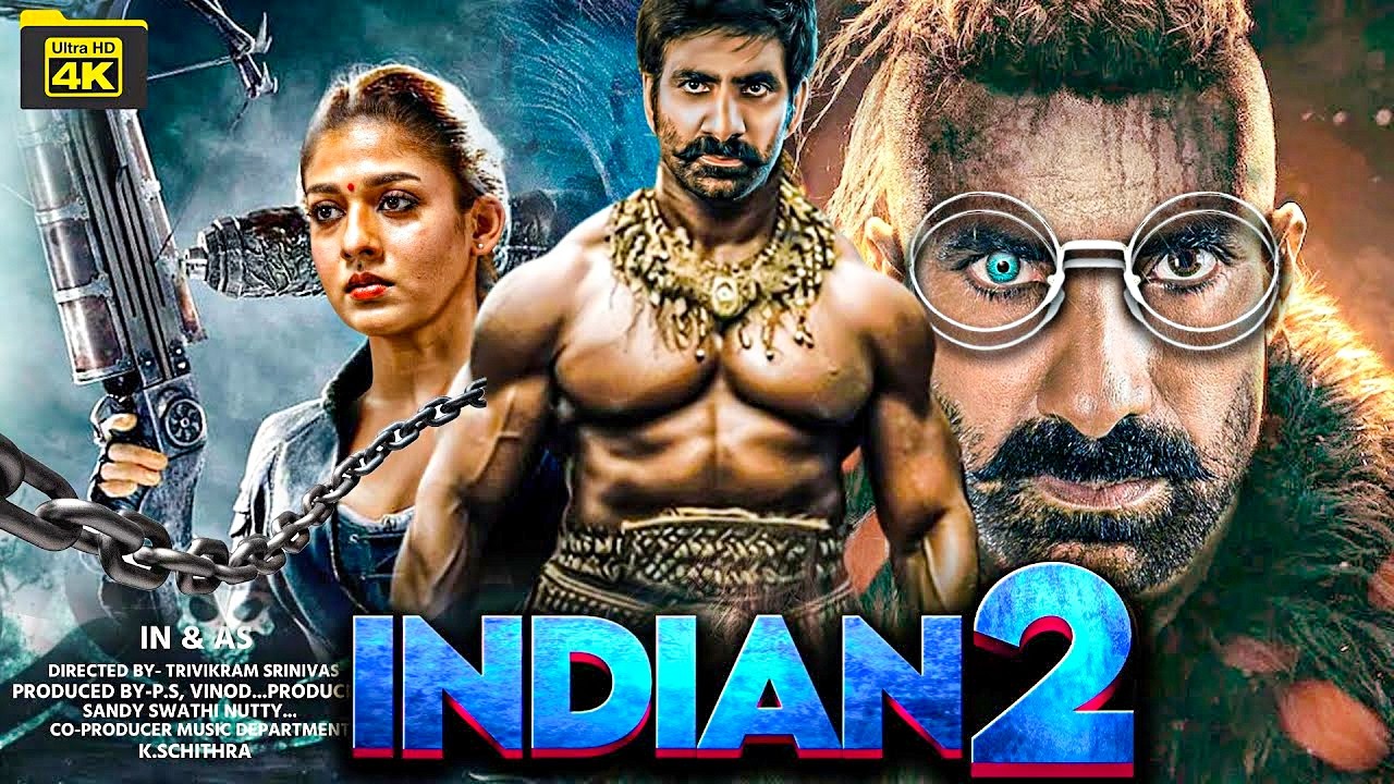 INDIAN 2 | Ravi Teja | 2026 New Blockbuster South Hindi Dubbed Full Action Movie in 4k | Nayanthara