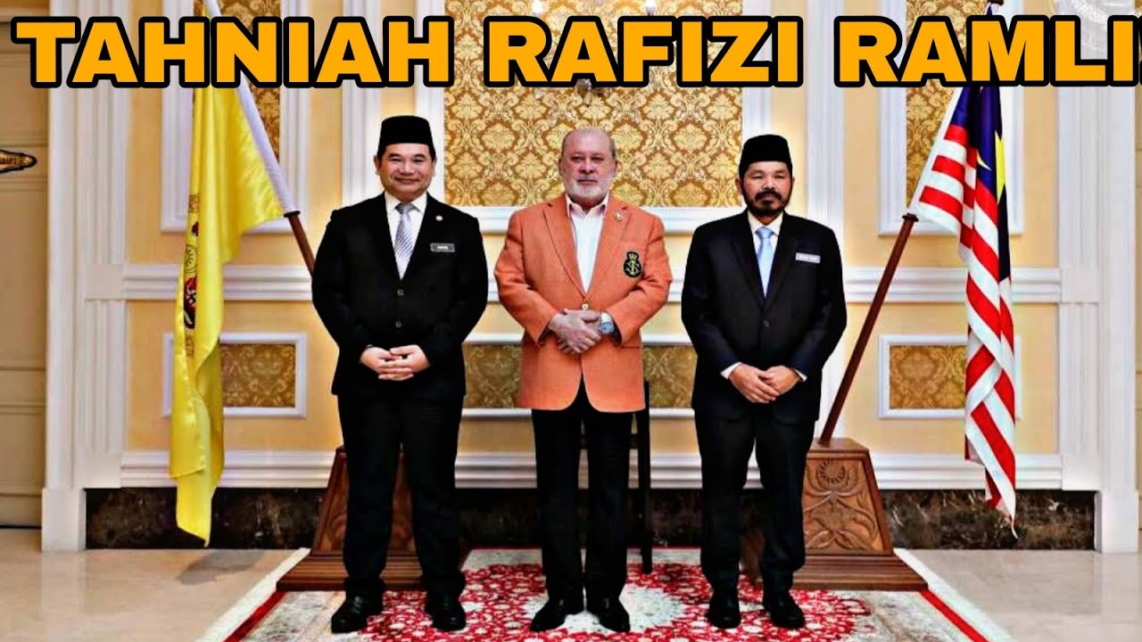 WAHH TAHNIAH YB RAFIZI RAMLI!!! INI BARU LAH 