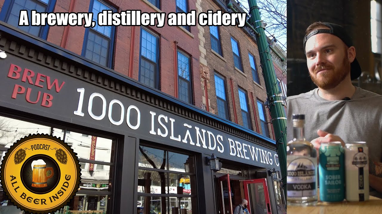 1000 Islands Brewing Company - Interview with brewmaster Owain Devlin (ABI Ep 171)