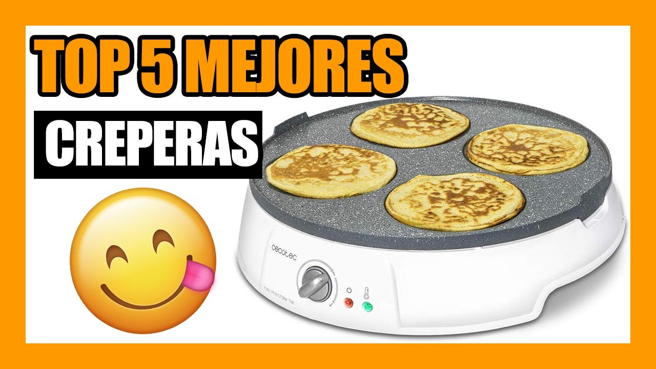 TOP 5  MEJORES CREPERAS / GOFRERAS  2020 | AMAZON
