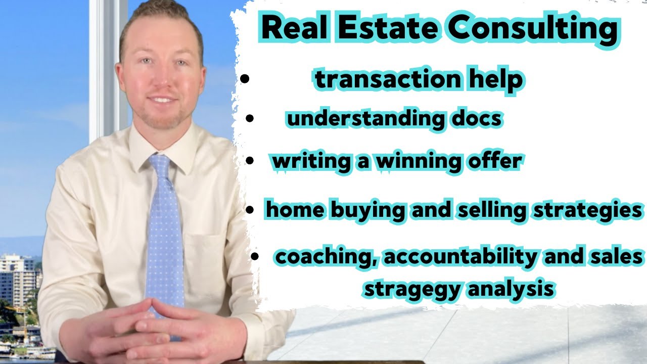 Real Estate Consulting and Coaching Services:
