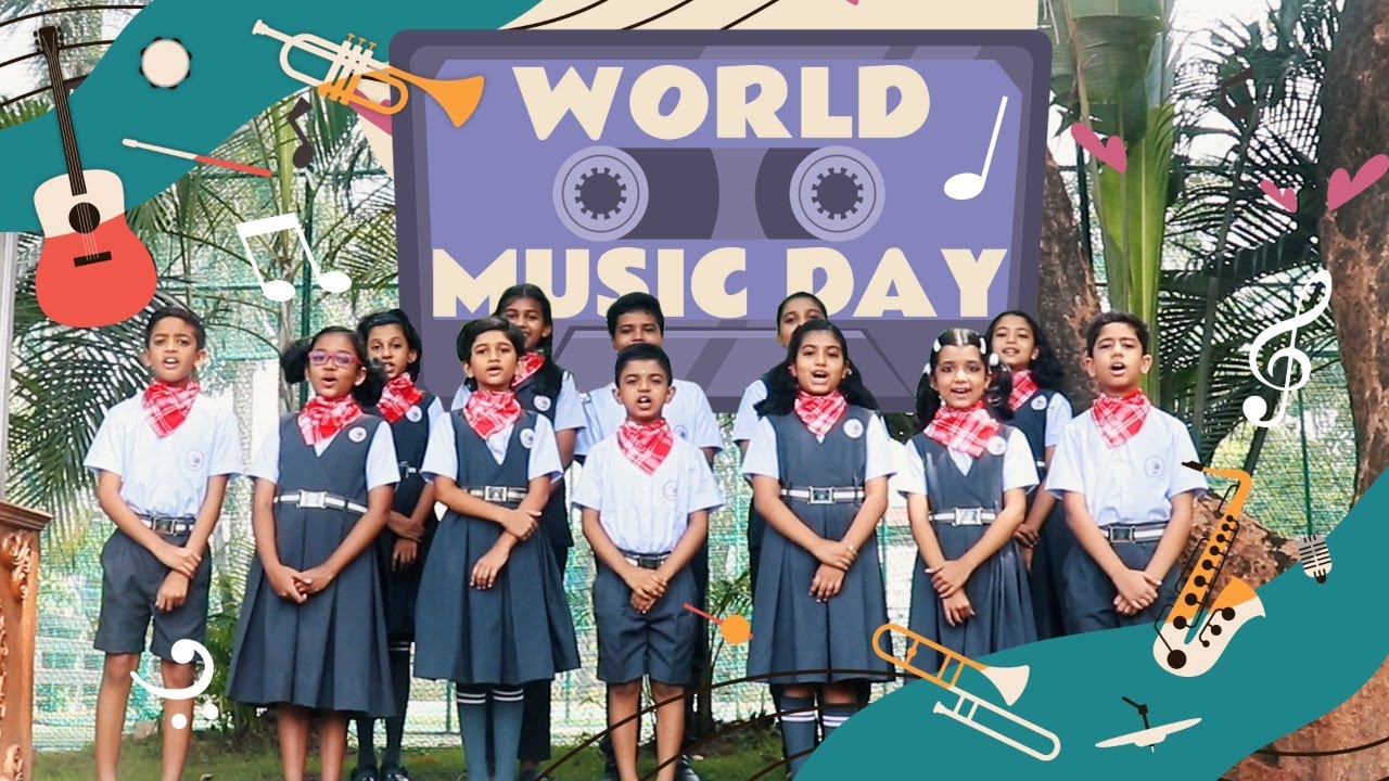 WORLD OF MUSIC  | NEW MUSIC DAY SONG | DEVAMATHA CMI PUBLIC SCHOOL | DEV VOICE