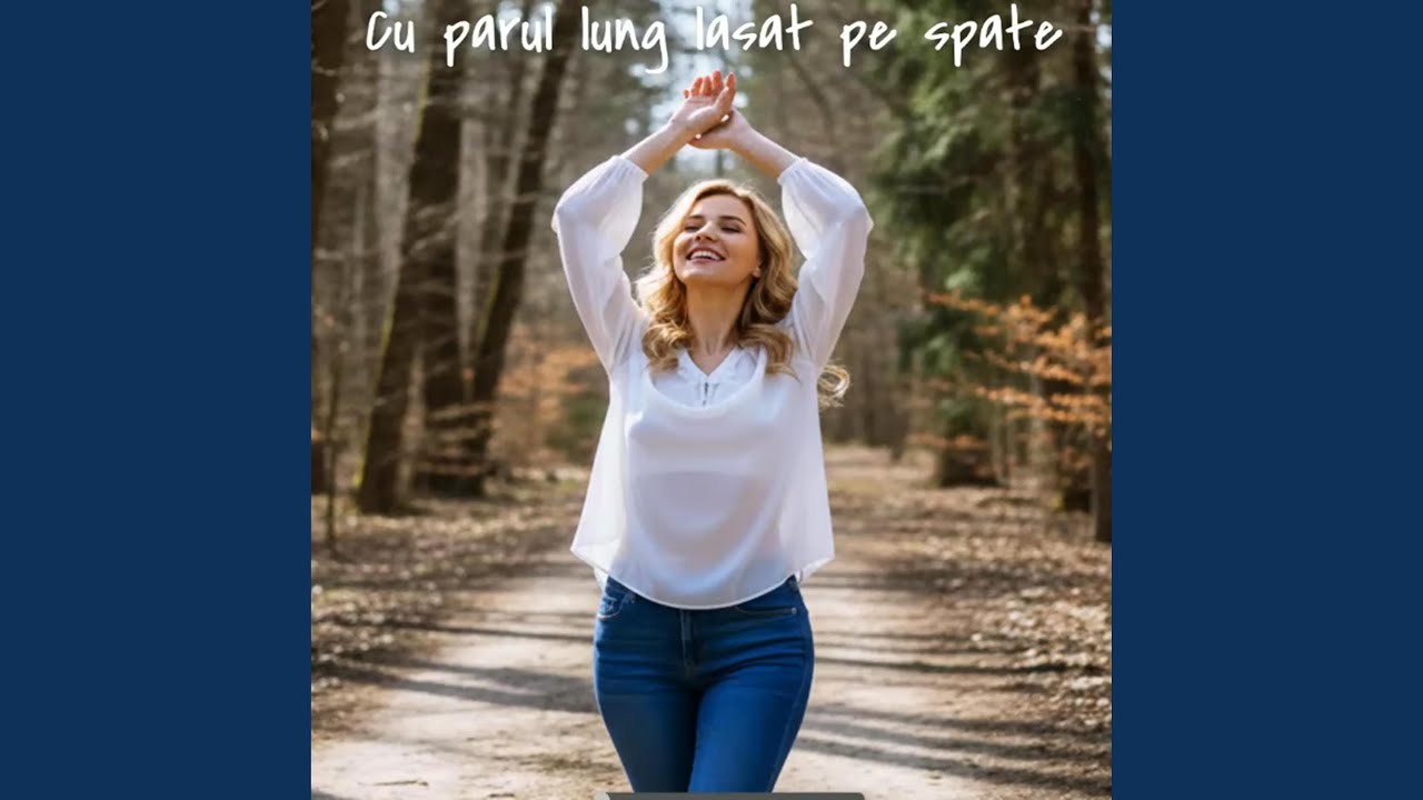 Cu parul lung lasat pe spate