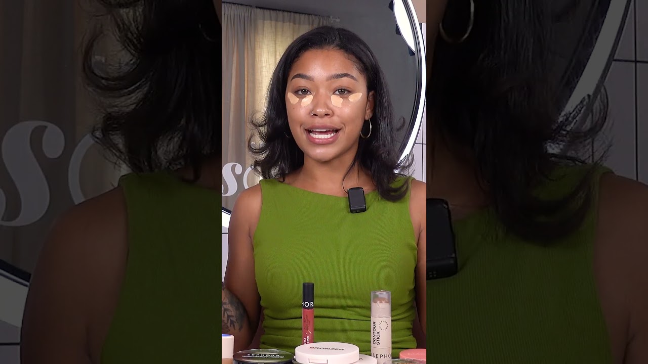 Leilani Green applies a full face of Sephora Collection makeup