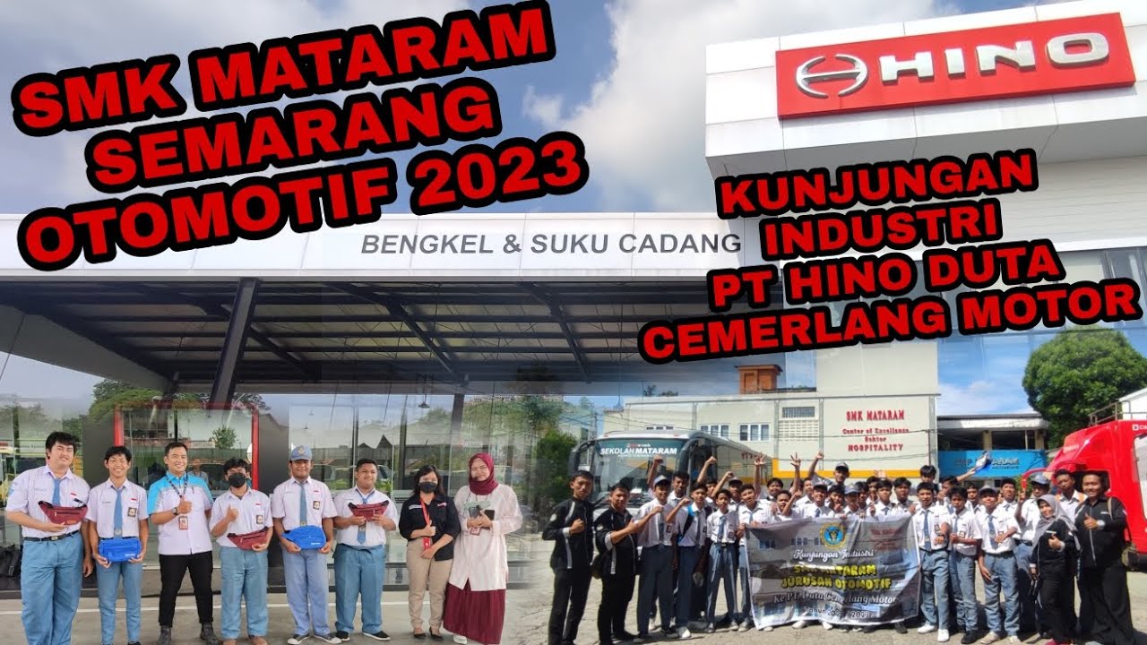 PART 2‼️KUNJUNGAN INDUSTRI PT HINO DUTA CEMERLANG MOTOR‼️SMK MATARAM SEMARANG‼️