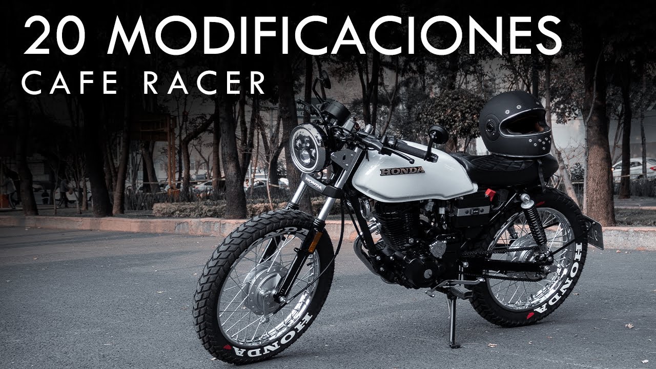 20 MODIFICACIONES CAFE RACER