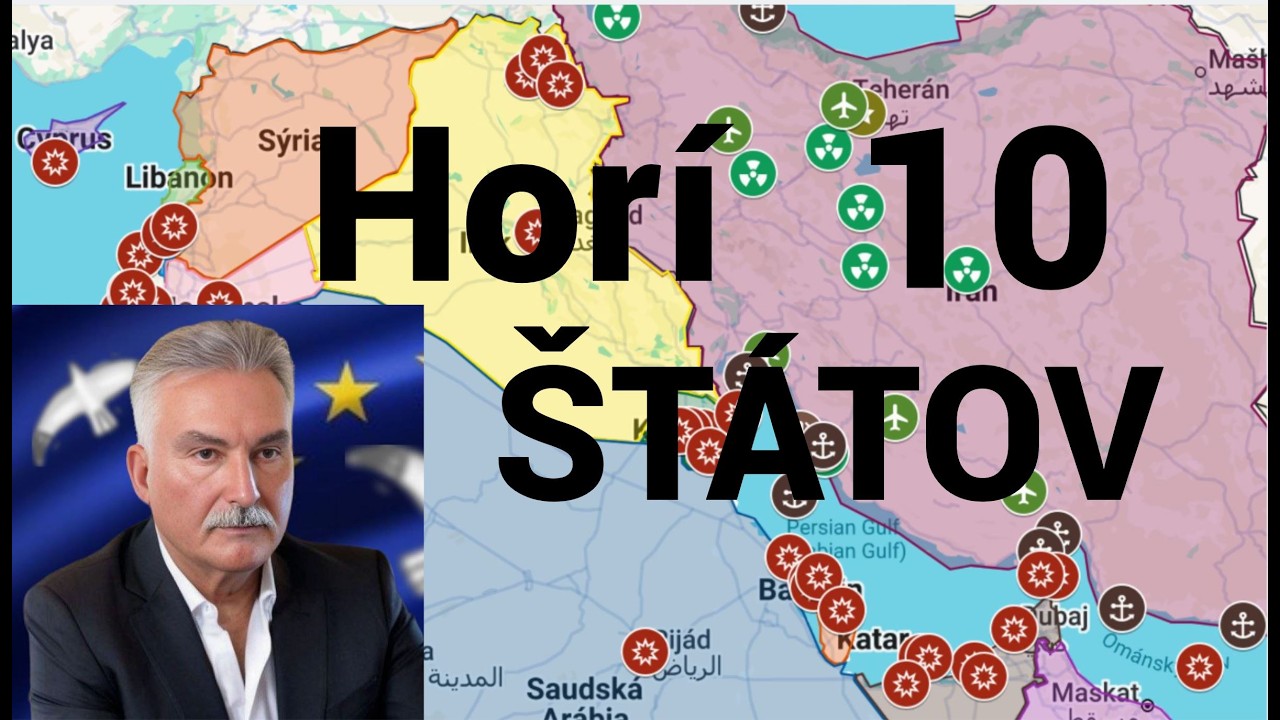 IZRAEL, IRÁN, USA, HORÍ 10 ŠTÁTOV 20. DEŇ VOJNY