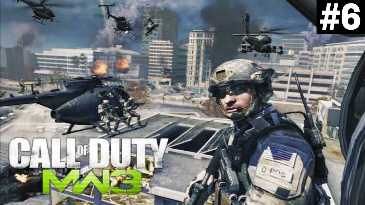 RESCUE PRESIDENT DAUGHTER FROM MAKROV IN BERLIN | CALL OF DUTY MODERN WARARE 3 PART 6