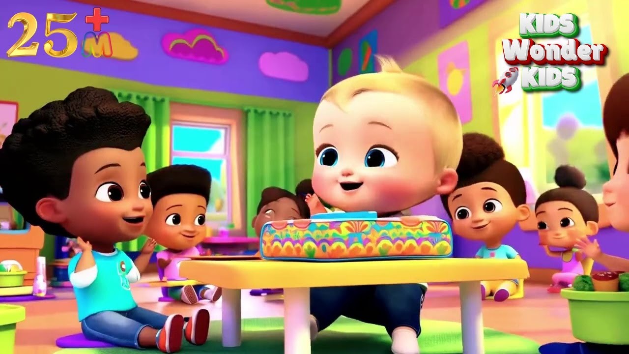 Sharing is Caring at Lunchtime Kids Song  School Friends & Kindness & more