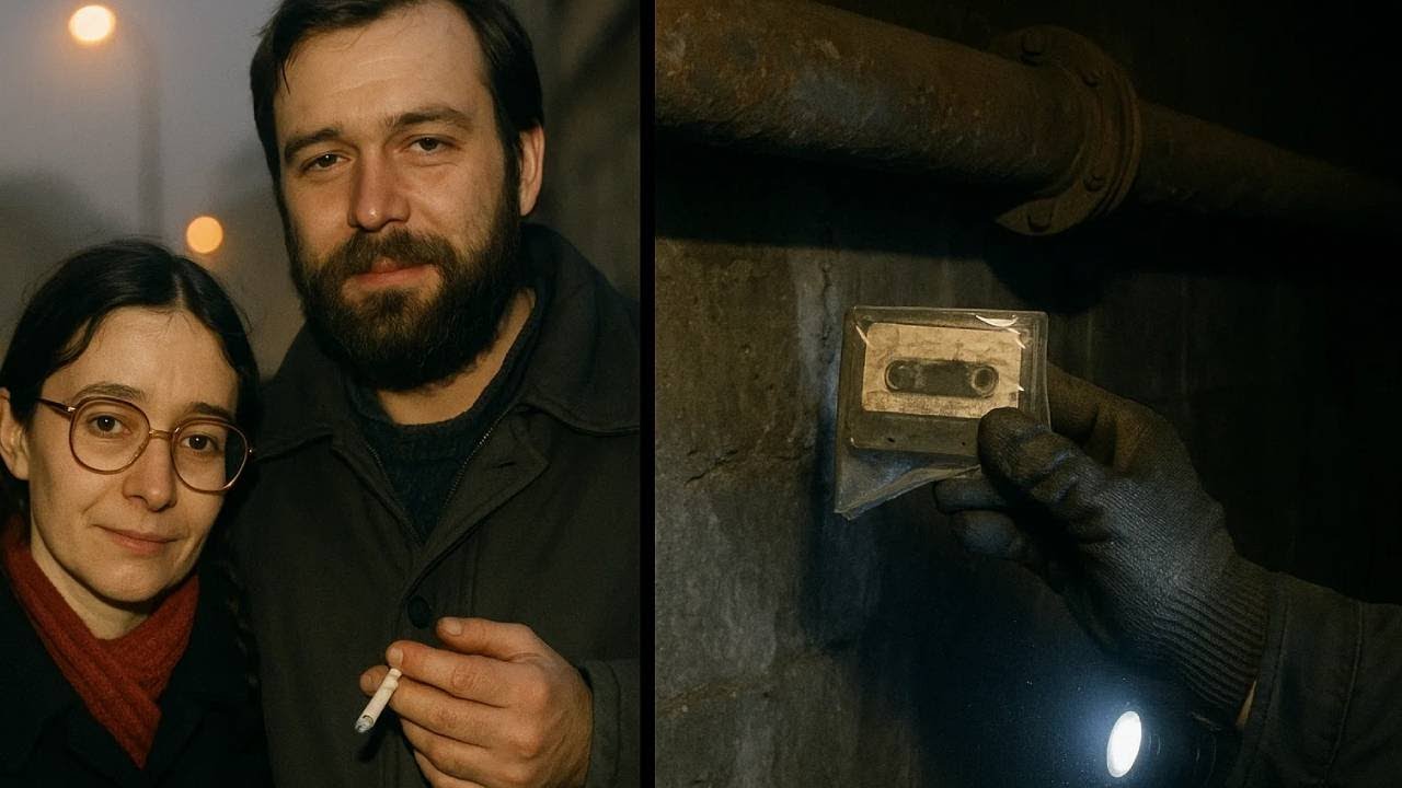 Manželé zmizeli v roce 1988 v Praze o 20 let později údržbář našel kazetu ukrytou za topením podzemí