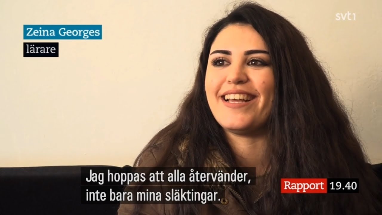 Kristna Syrier vill locka hem Släkten till Syrien från Sverige