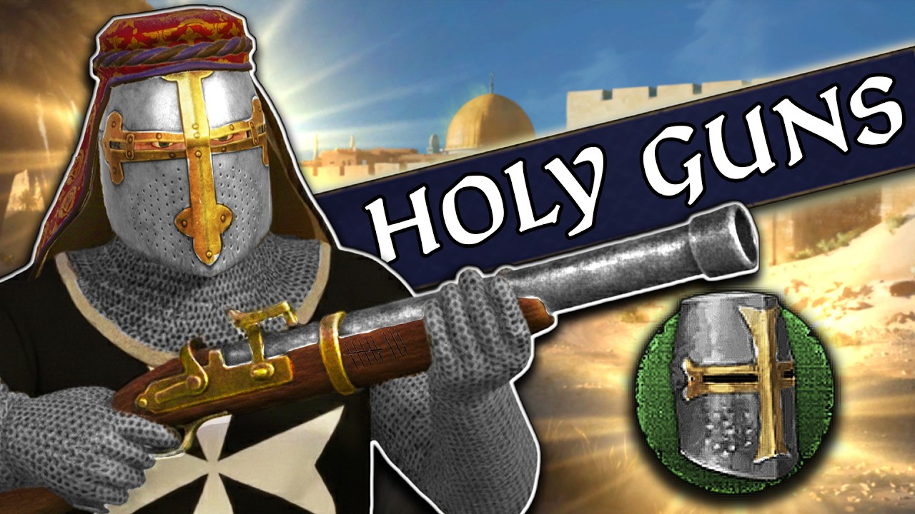 I Used GUNPOWDER to TAKE JERUSALEM in Crusader Kings 3